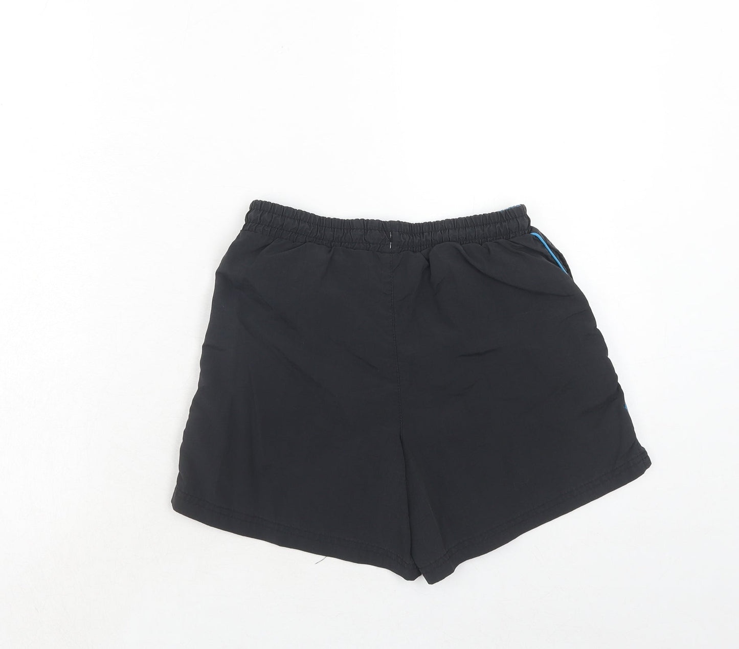 Slazenger Boys Black Nylon Sweat Shorts Size 9-10 Years Regular Drawstring