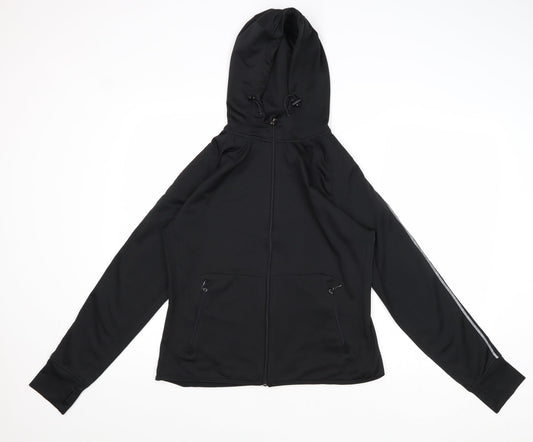 Tommo Womens Black Jacket Size L Zip
