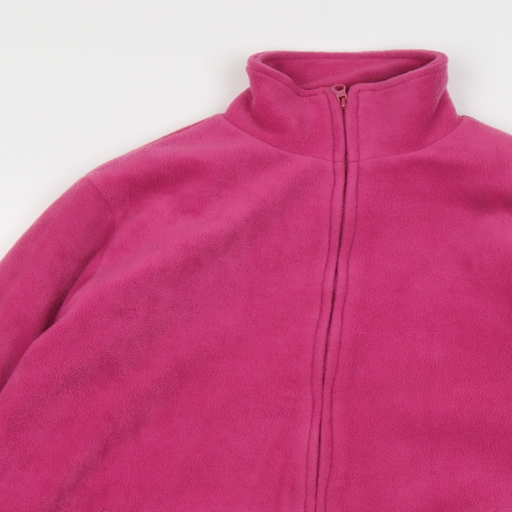 JBC Collection Womens Pink Jacket Size M Zip