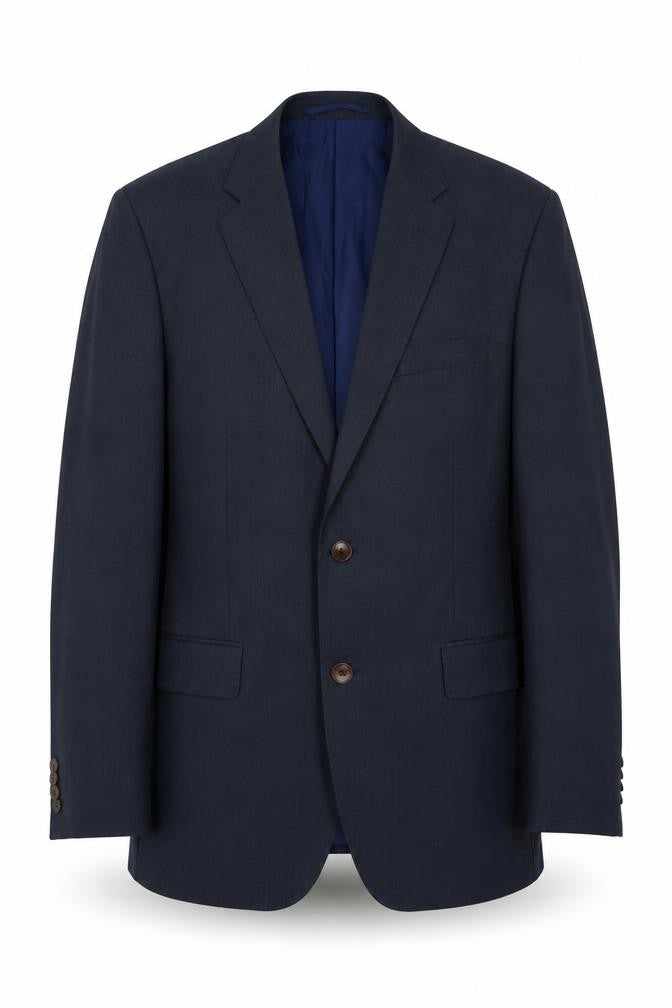 Marks and Spencer Mens Blue Wool Jacket Suit Jacket Size M Regular