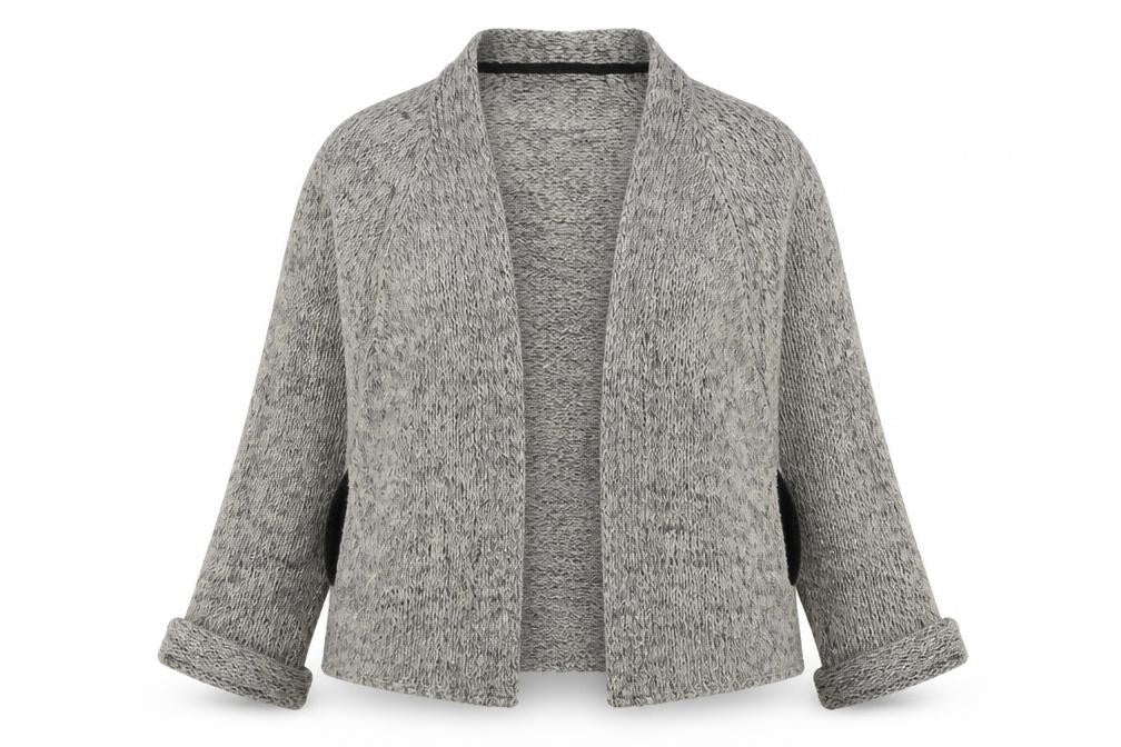 Topshop Womens Beige V-Neck Acrylic Cardigan Jumper Size 12