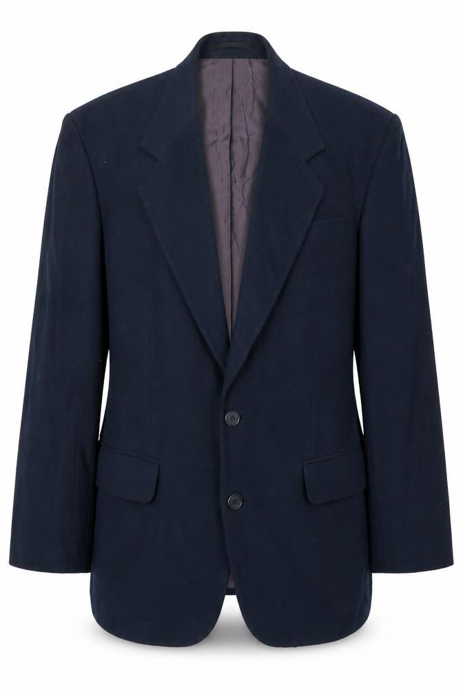 Marks and Spencer Mens Blue Wool Jacket Suit Jacket Size 36 Regular