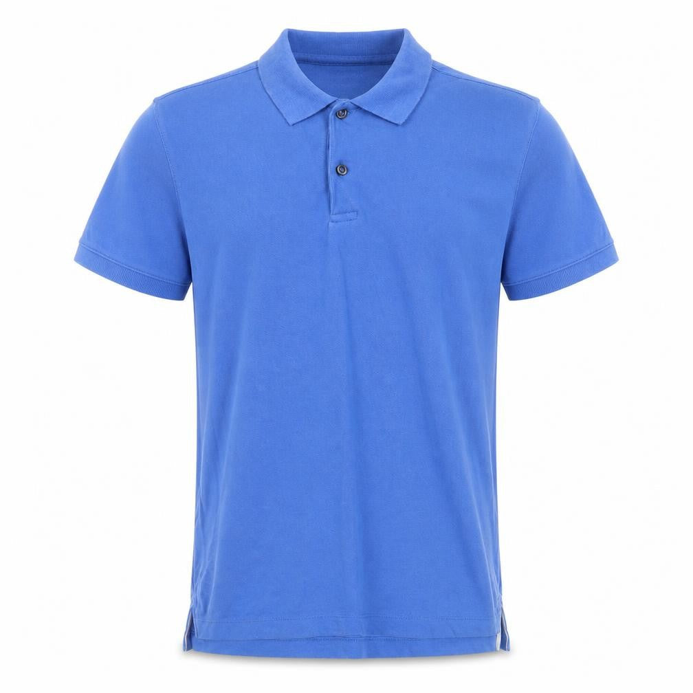 Gap Mens Blue Cotton Polo Size S Collared Button