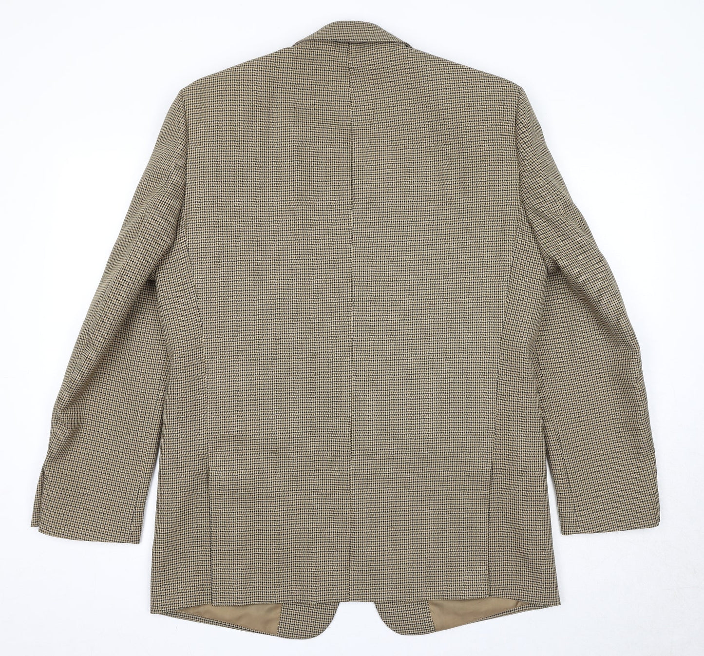First Impressions Mens Gold Geometric Polyester Jacket Suit Jacket Size 40 Regular