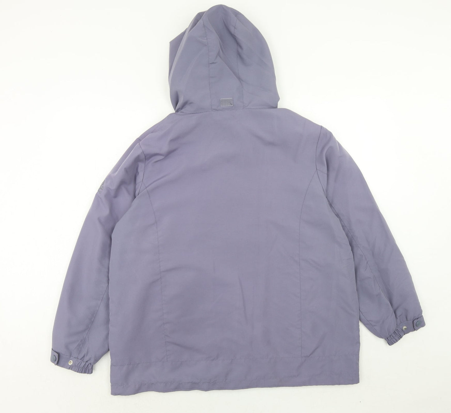 Bonmarché Womens Purple Jacket Size M Zip