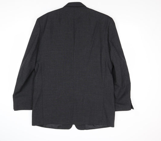 Modern Classics Mens Grey Polyester Jacket Suit Jacket Size 42 Regular