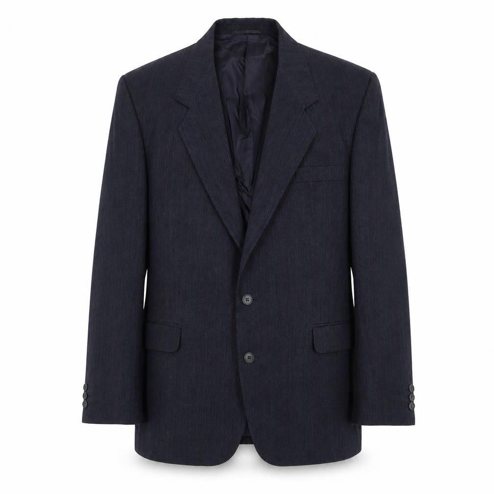 Anthony Loretto Mens Blue Wool Jacket Suit Jacket Size 40 Regular