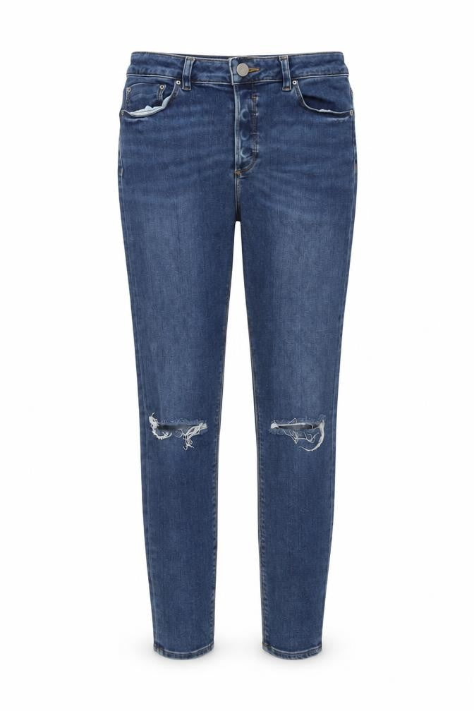 ASOS Womens Blue Cotton Skinny Jeans Size 30 in L32 in Regular Button