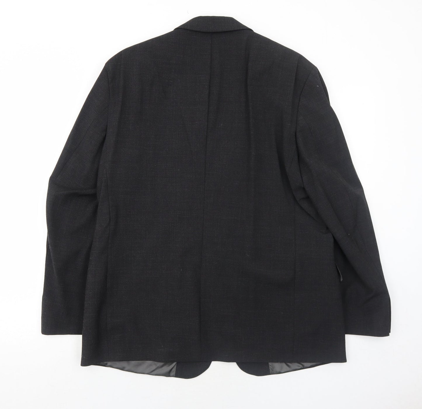 Impressions Mens Grey Polyester Jacket Suit Jacket Size 42 Regular