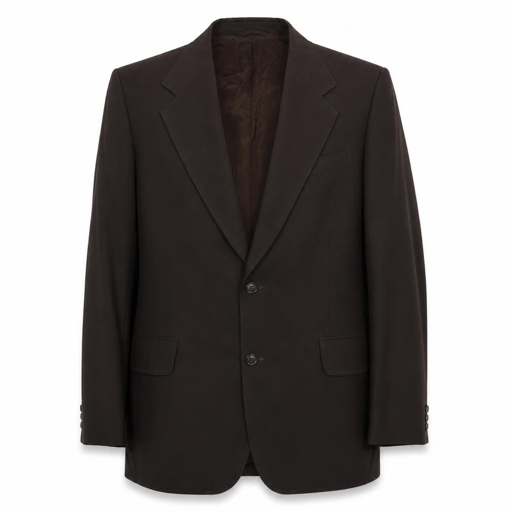 John Temple Mens Brown Polyester Jacket Suit Jacket Size 42 Regular