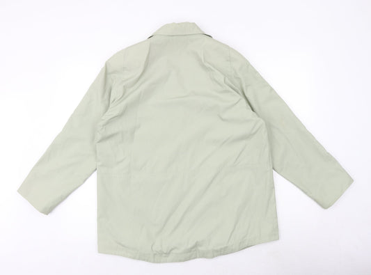Astraka Womens Green Jacket Size M Snap