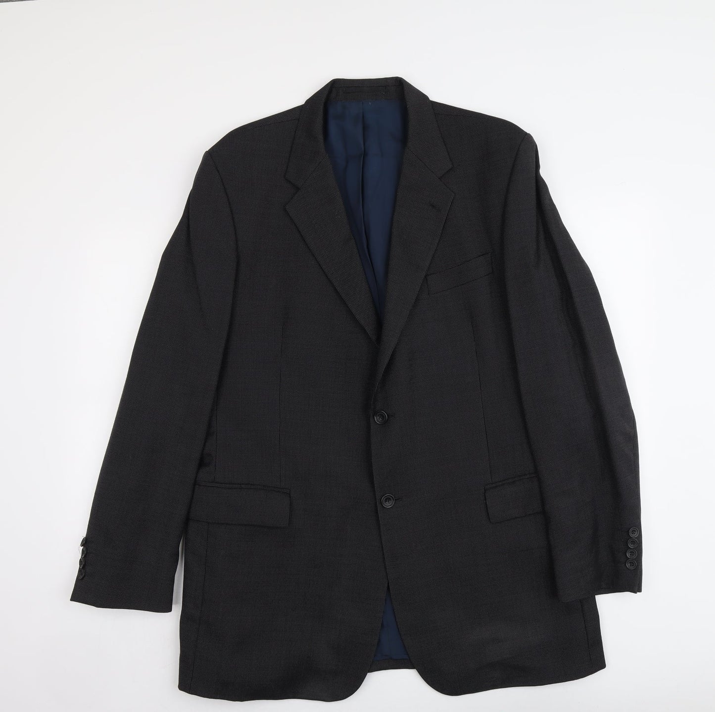 Roderick Charles Mens Grey Wool Jacket Suit Jacket Size 44 Regular