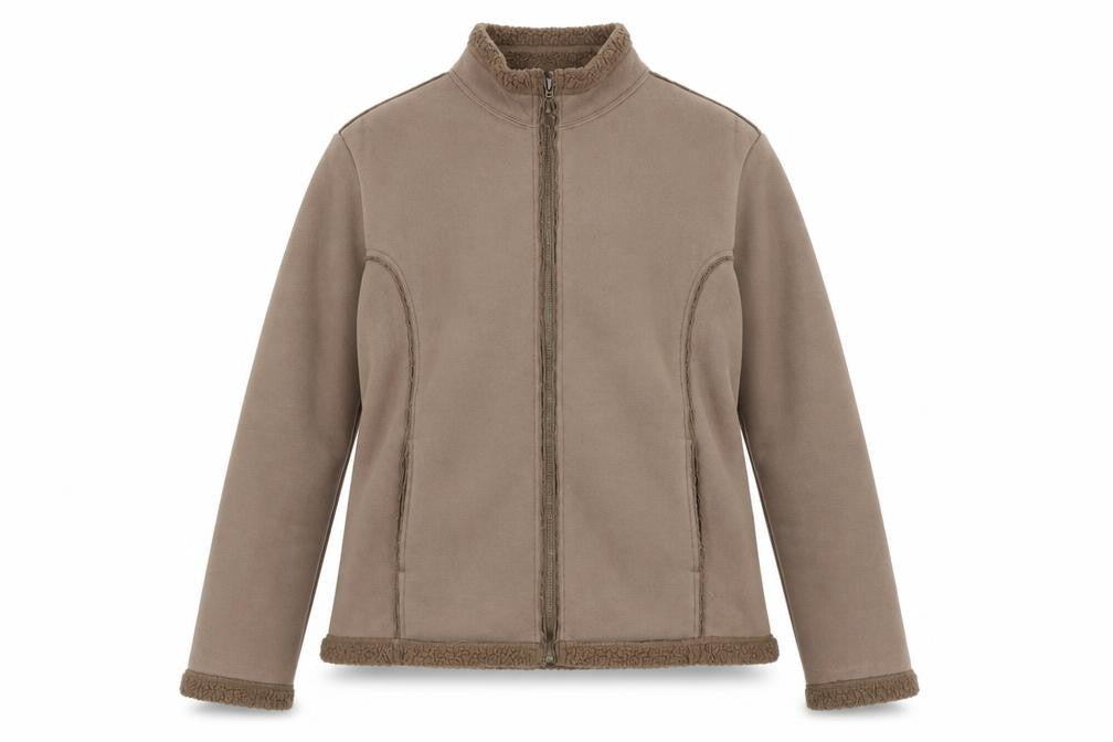 Mackays Beige Jacket Size L Zip