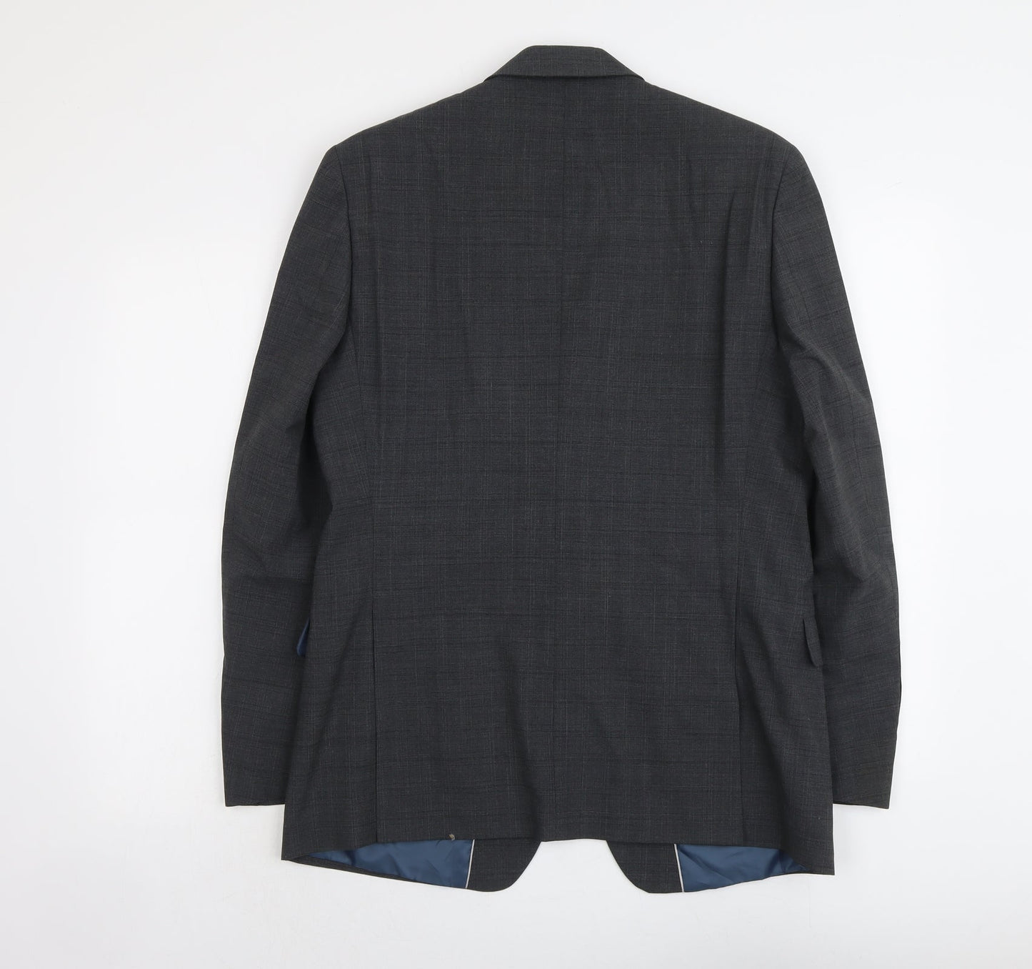 Marks and Spencer Mens Grey Wool Jacket Suit Jacket Size M Regular