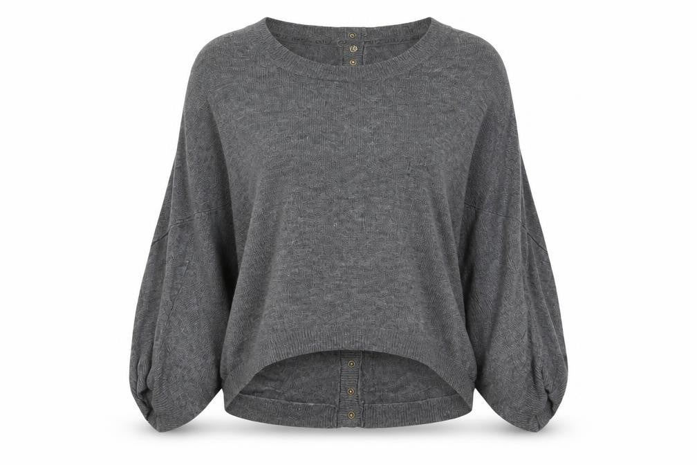Only Womens Green Scoop Neck Acrylic Pullover Jumper Size S