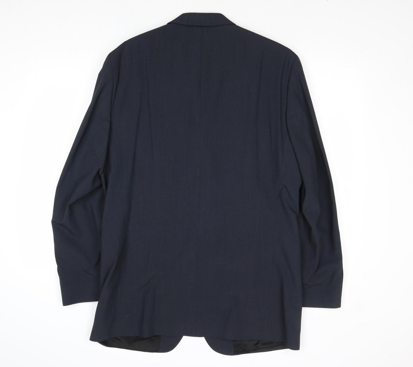 River Island Mens Blue Polyester Jacket Suit Jacket Size 40 Regular