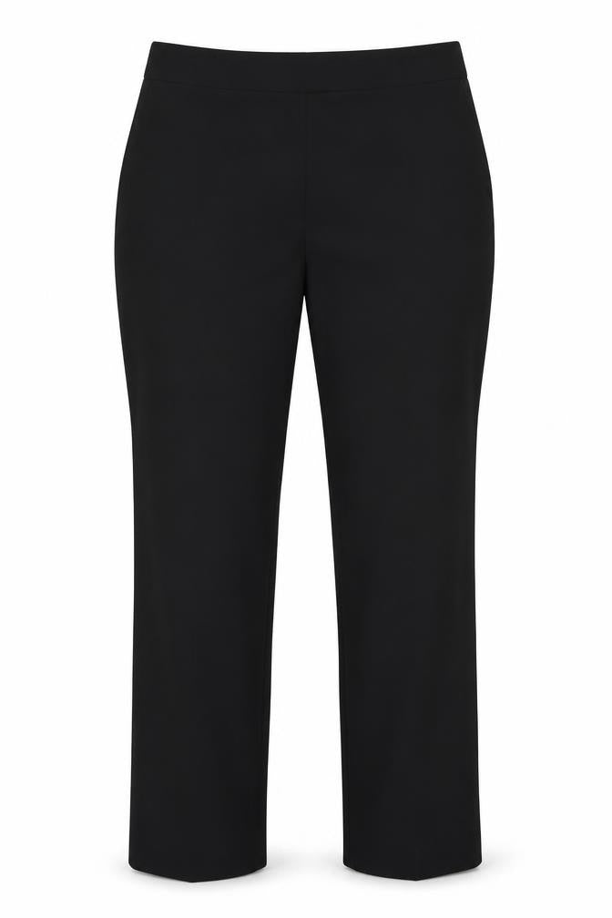 Lakeland Womens Black Polyester Trousers Size 16 Regular Zip