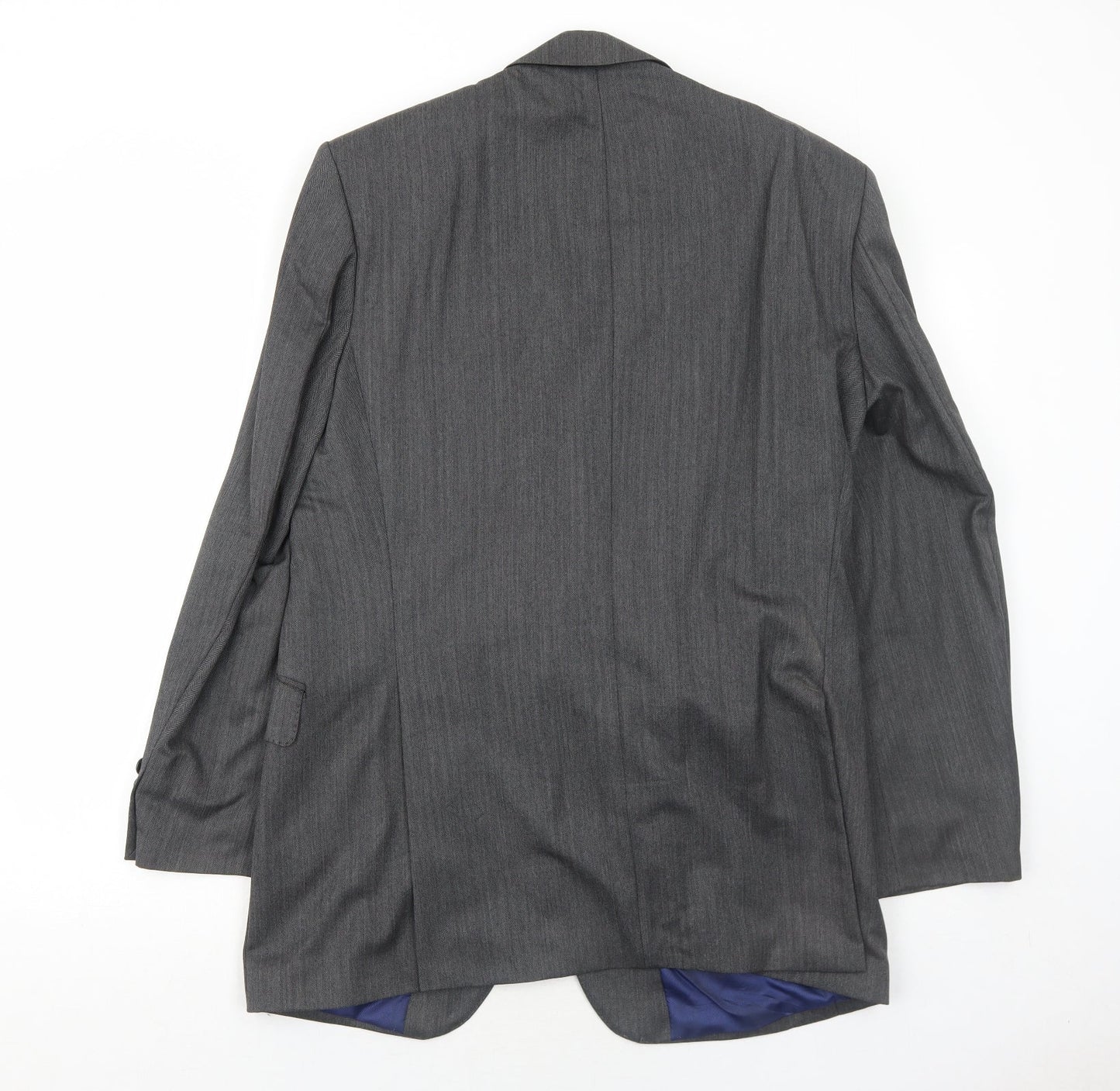 Marks and Spencer Mens Grey Wool Jacket Suit Jacket Size 40 Regular