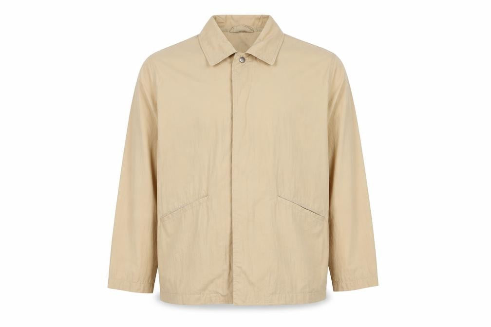 PFM Mens Beige Jacket Size S Button