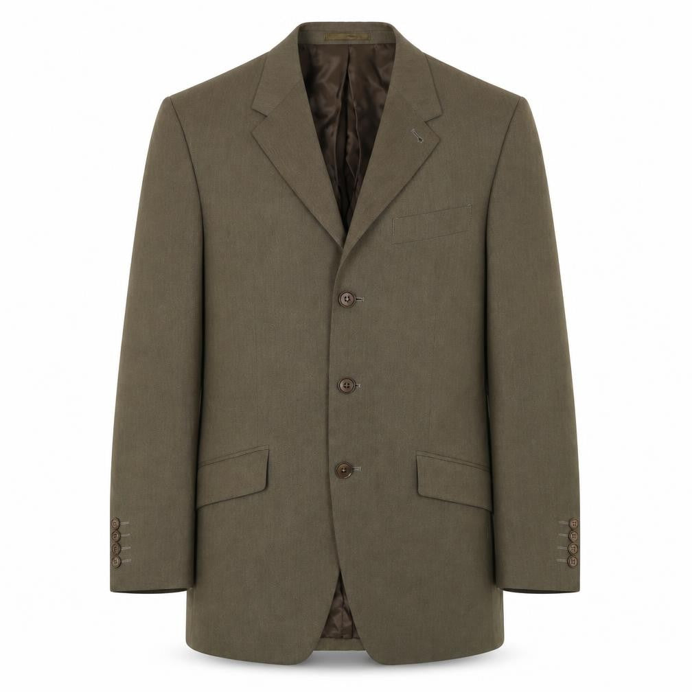 NEXT Mens Beige Polyester Jacket Suit Jacket Size 38 Regular