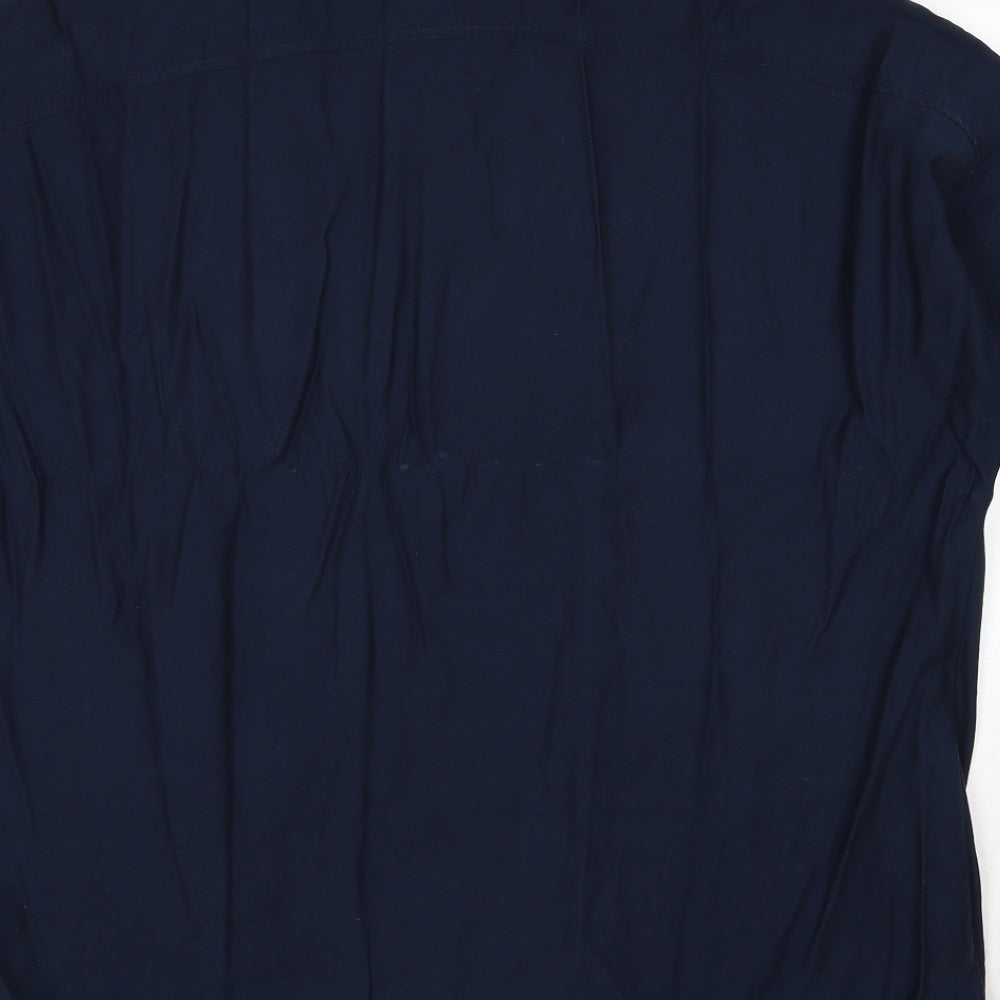 Marks and Spencer Womens Blue Jacket Size 14 Button