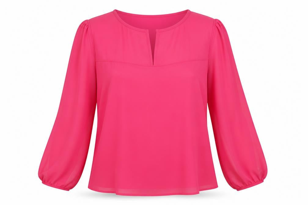 Womens UK Size L Gap Pink Polyester Blouse