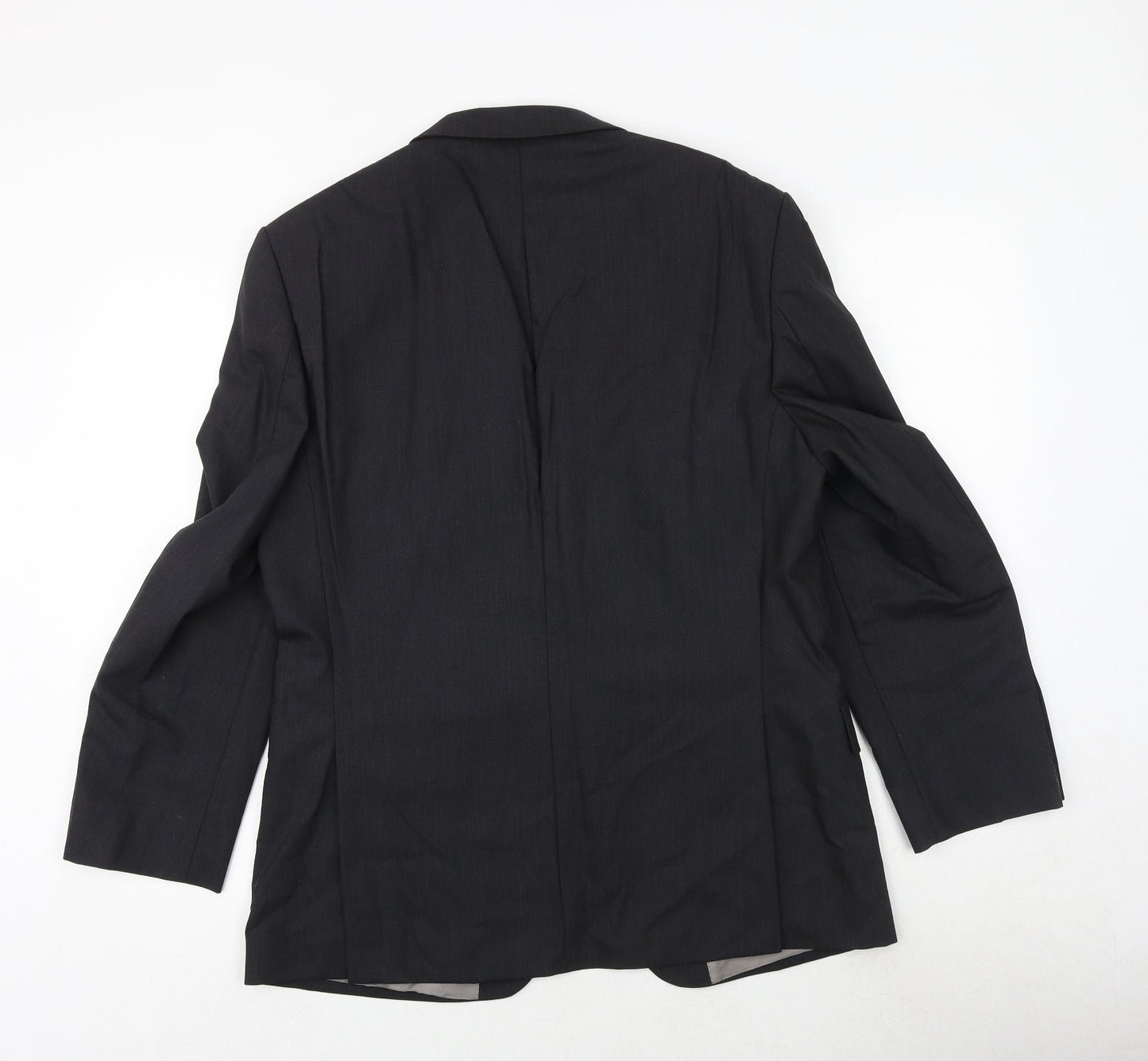 Marks and Spencer Mens Grey Wool Jacket Suit Jacket Size 40 Regular