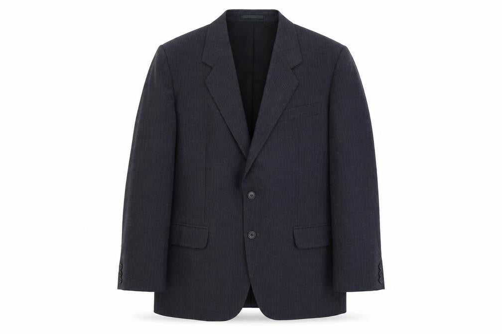 C&A Mens Grey Wool Jacket Suit Size L Regular