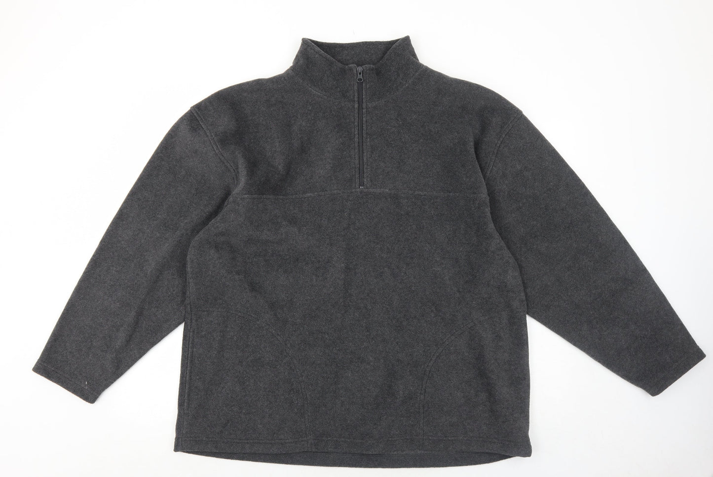 Dunnes Stores Mens Grey Polyester Pullover Sweatshirt Size XL