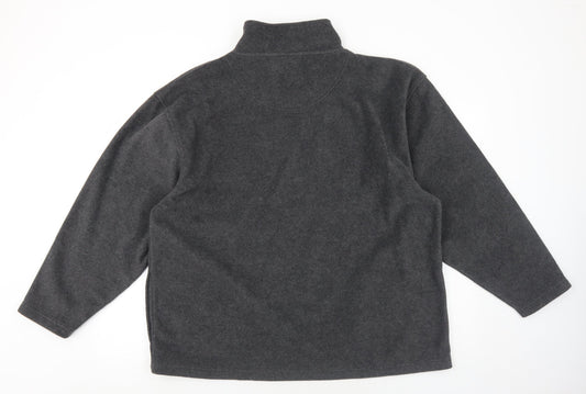 Dunnes Stores Mens Grey Polyester Pullover Sweatshirt Size XL
