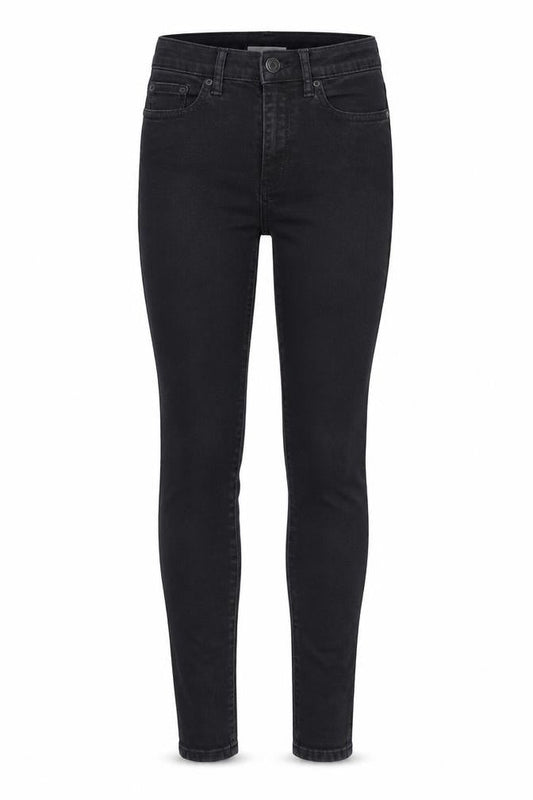 Gap Womens Black Cotton Skinny Jeans Size 25 in Regular Zip
