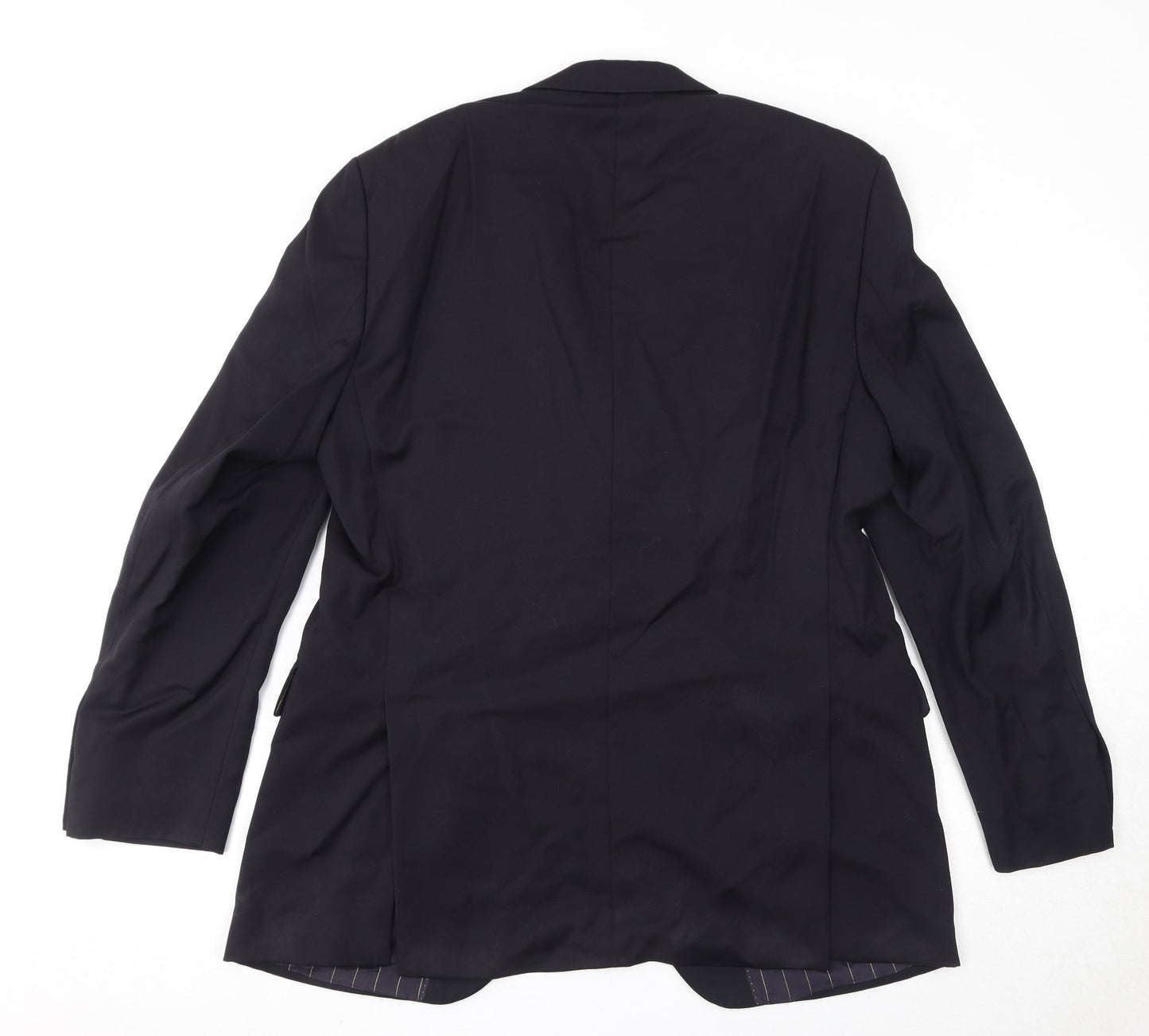 Carl Gross Mens Black Wool Jacket Suit Jacket Size 40 Regular