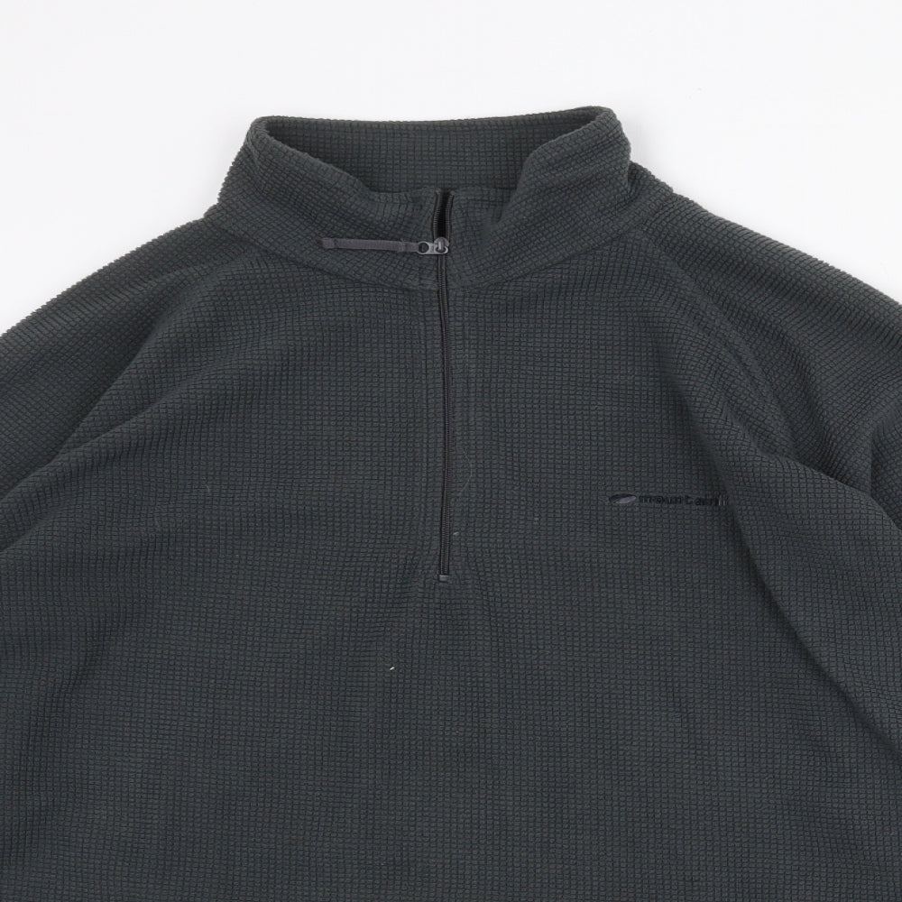 Mountain Life Mens Grey Polyester Pullover Sweatshirt Size M