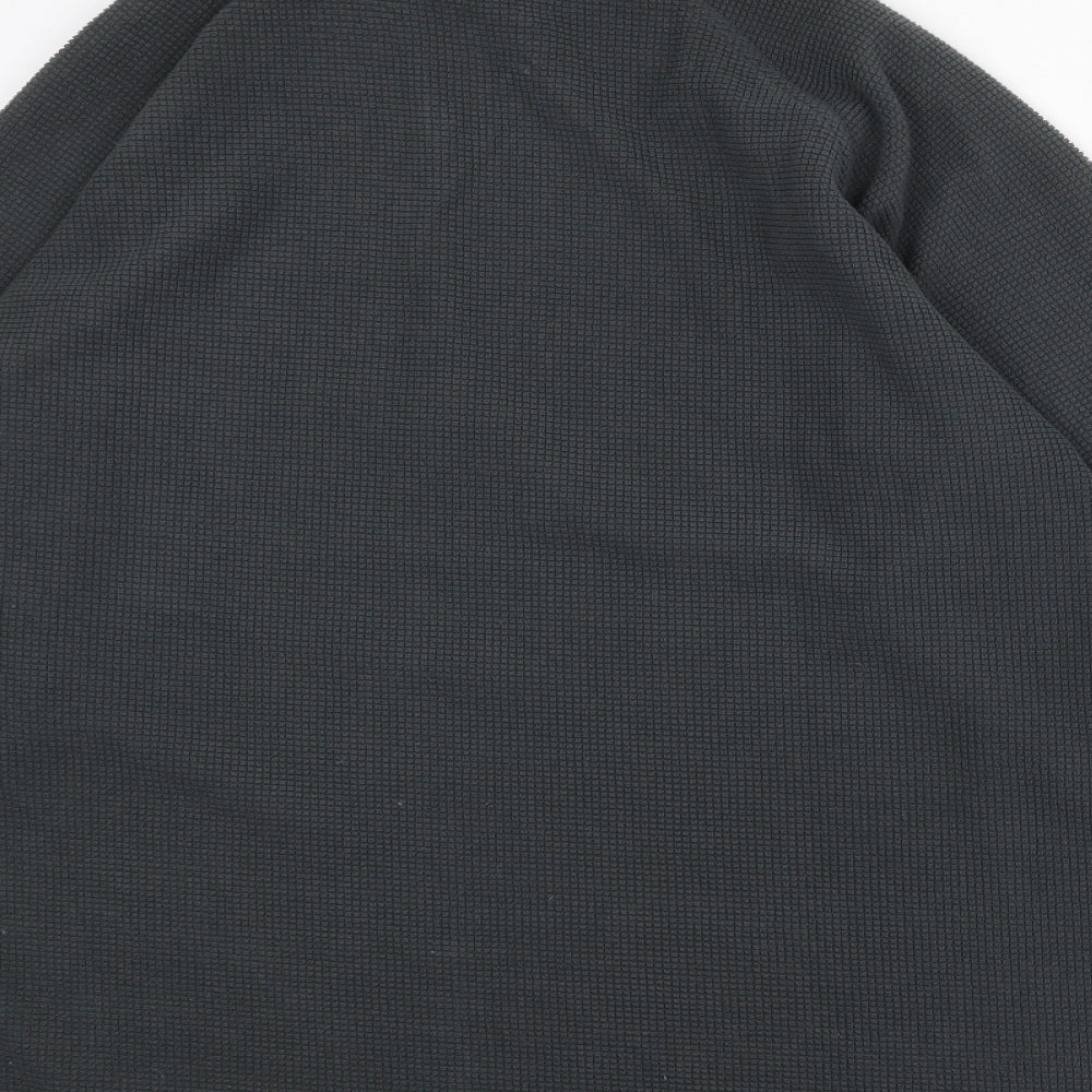 Mountain Life Mens Grey Polyester Pullover Sweatshirt Size M