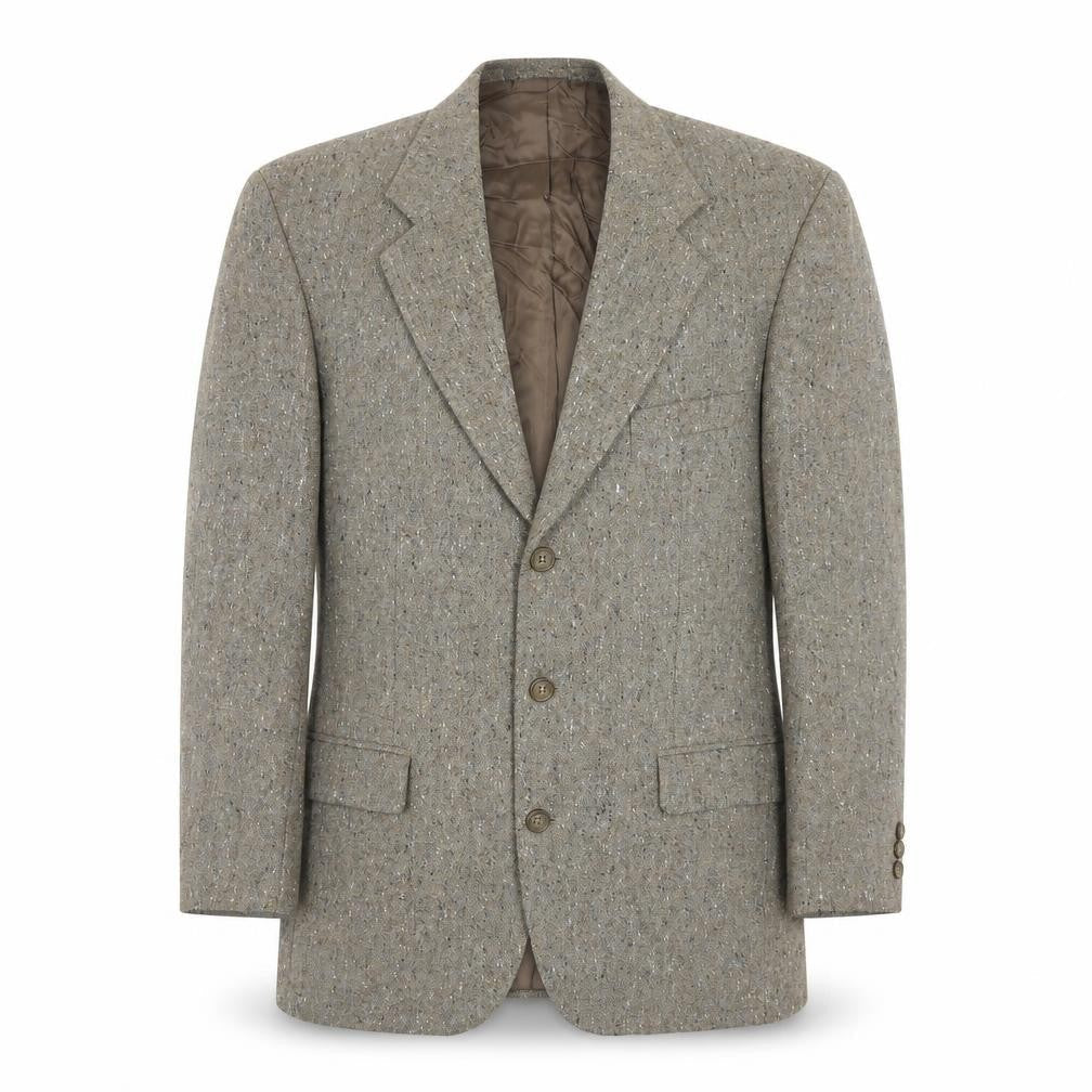 Marks and Spencer Mens Brown Wool Jacket Blazer Size 40 Regular