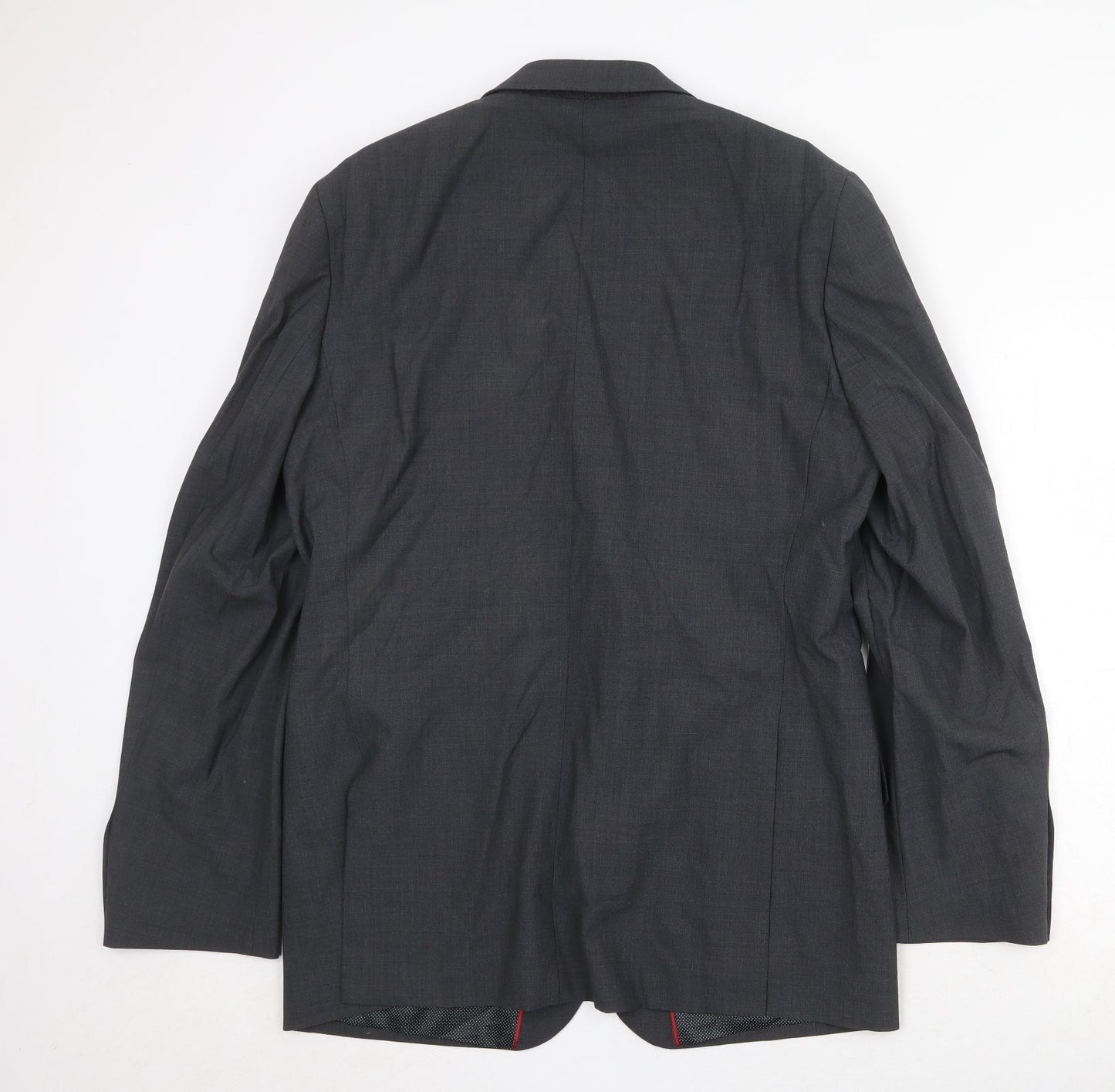Marks and Spencer Mens Grey Wool Jacket Suit Jacket Size 42 Regular