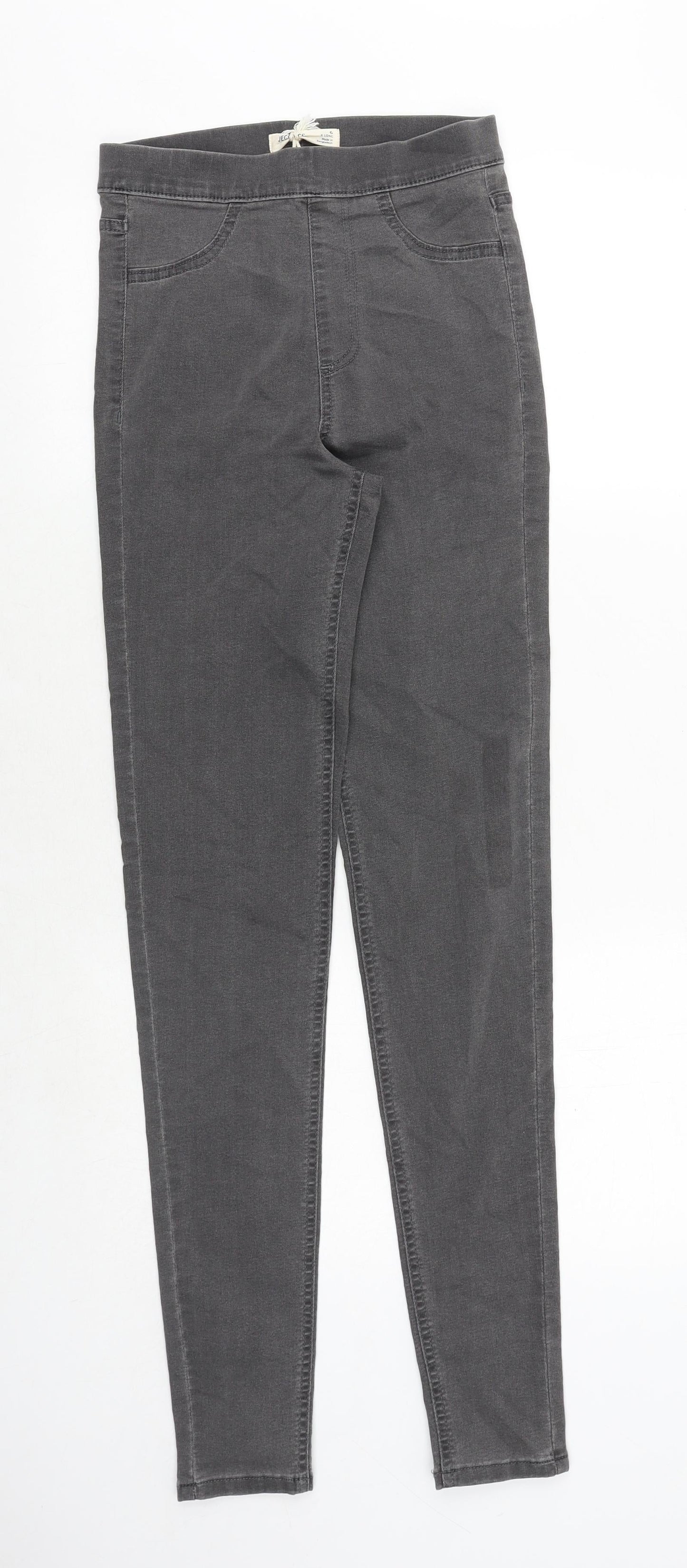 Marks and Spencer Womens Green Cotton Jegging Jeans Size 6 Regular