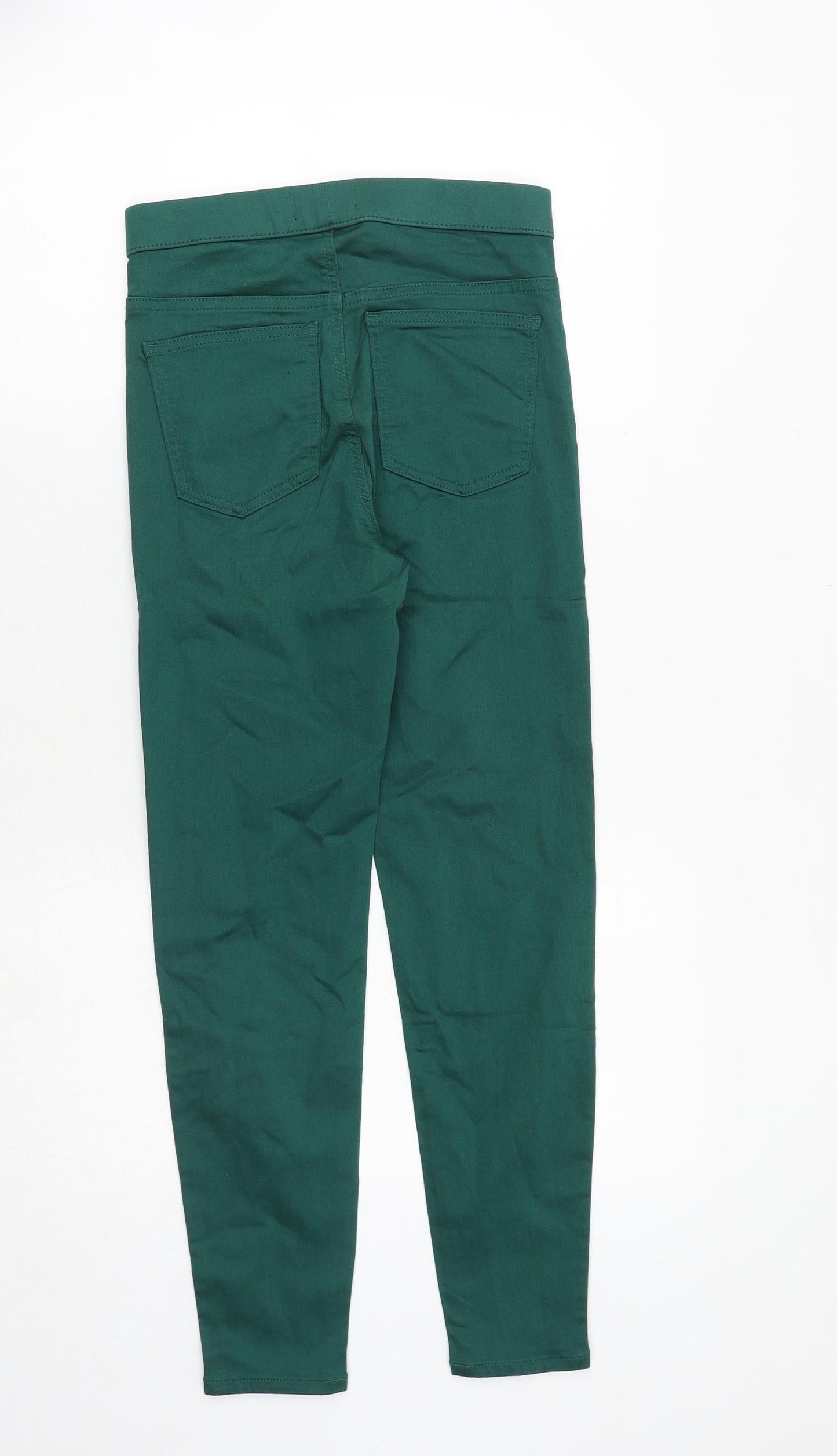 Marks and Spencer Womens Green Cotton Jegging Jeans Size 6 Regular