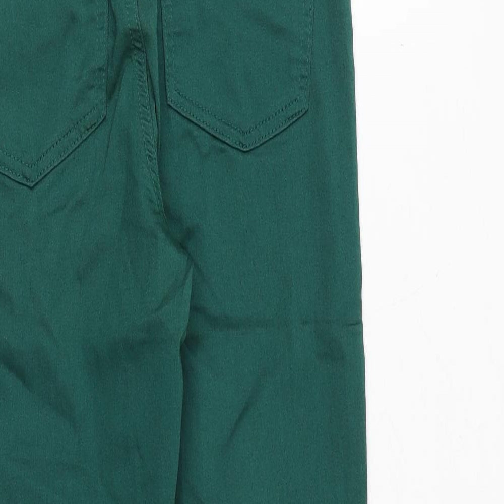 Marks and Spencer Womens Green Cotton Jegging Jeans Size 6 Regular