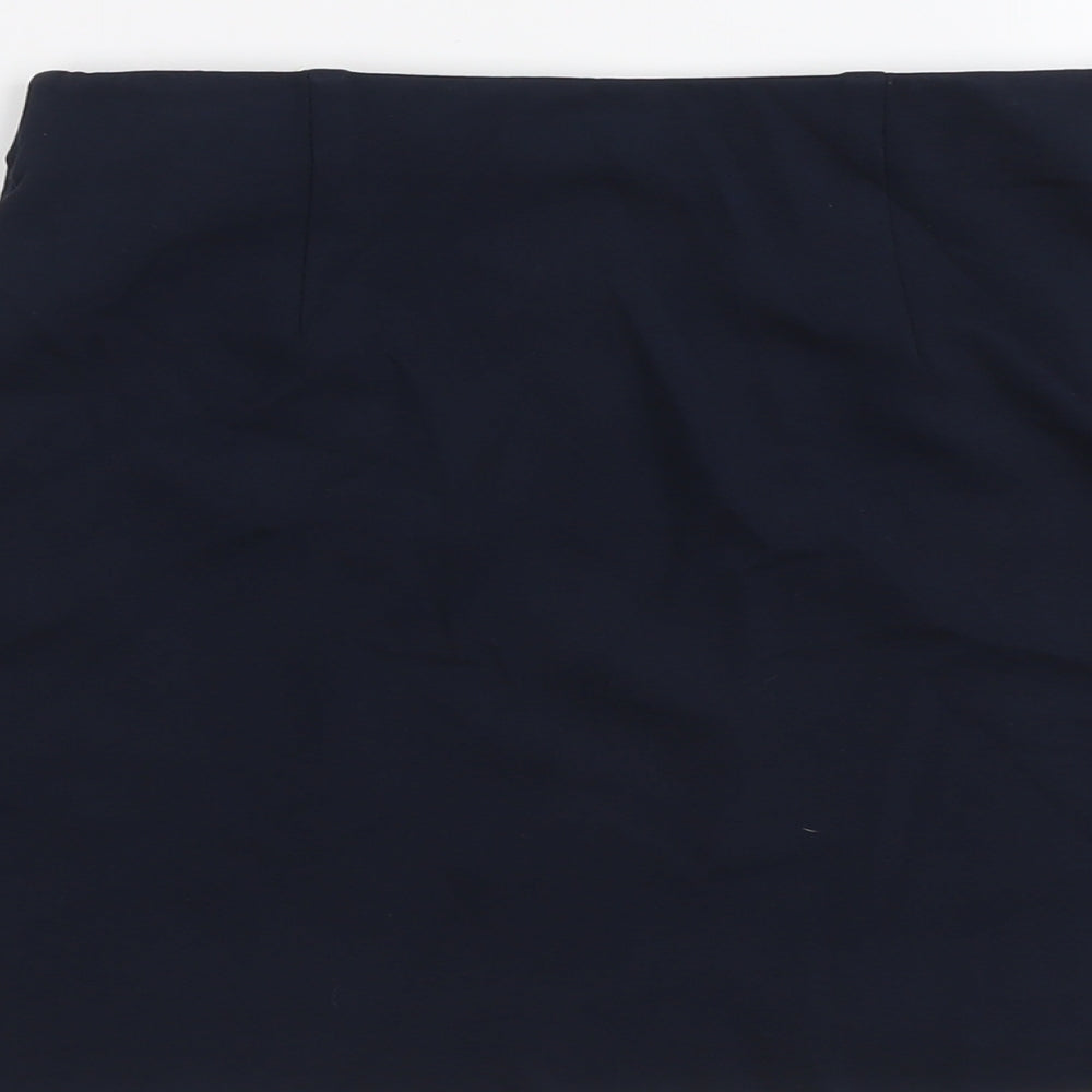 Marks and Spencer Womens Black Viscose Bandage Skirt Size 10