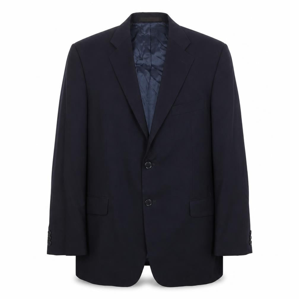 Marks and Spencer Mens Blue Wool Jacket Suit Jacket Size 42 Regular