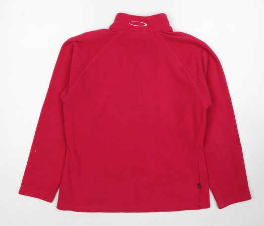 Mountain Life Womens Pink Polyester Pullover Sweatshirt Size 10 Pullover
