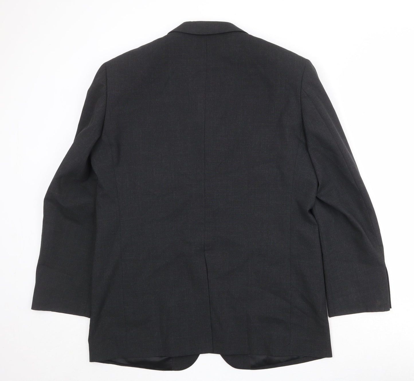 Charlton Grey Mens Grey Polyester Jacket Suit Jacket Size 42 Regular