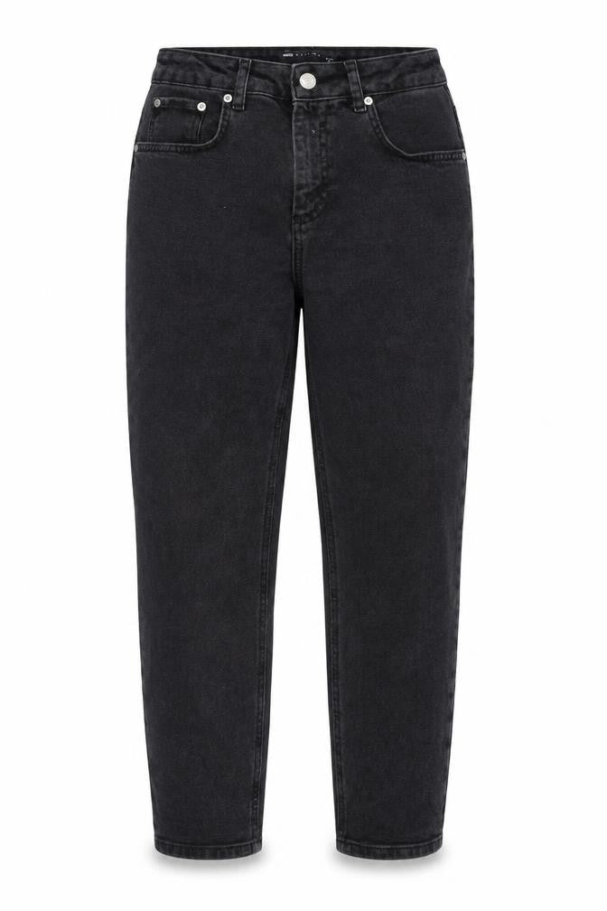 ASOS Womens Black Cotton Tapered Jeans Size 26 in L28 in Regular Zip