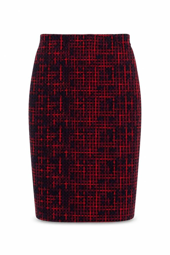 Forever 21 Womens Multicoloured Geometric Polyester Straight & Pencil Skirt Size XS