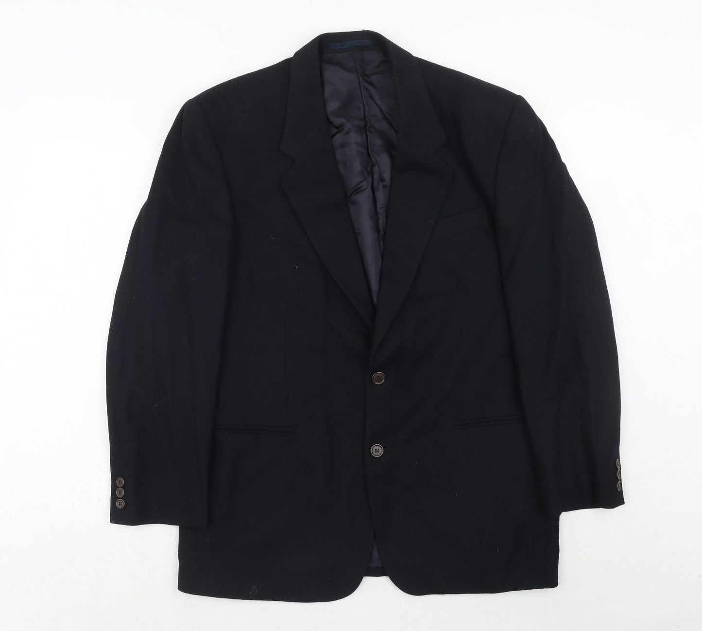 NEXT Mens Black Wool Jacket Suit Jacket Size 40 Regular