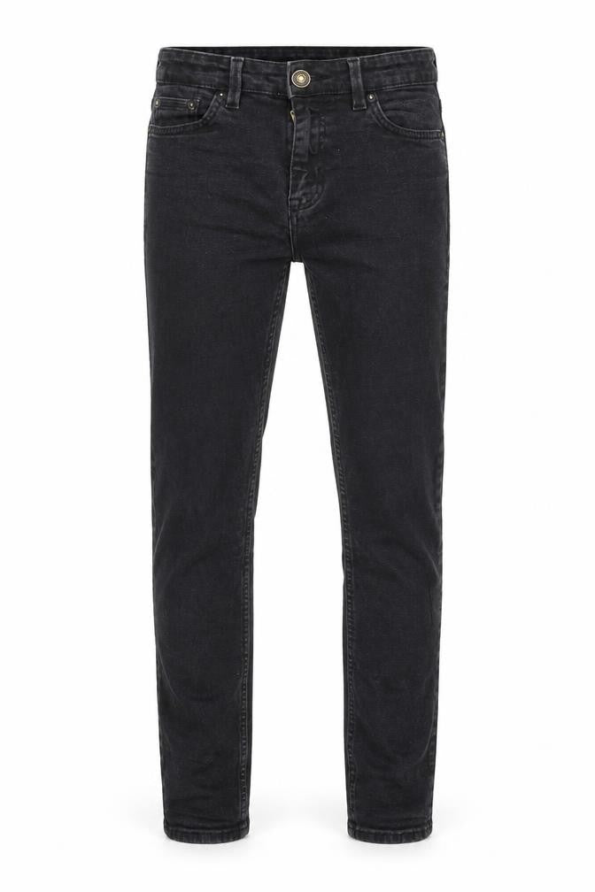 NL Denim Mens Black Cotton Skinny Jeans Size 28 in Slim Zip