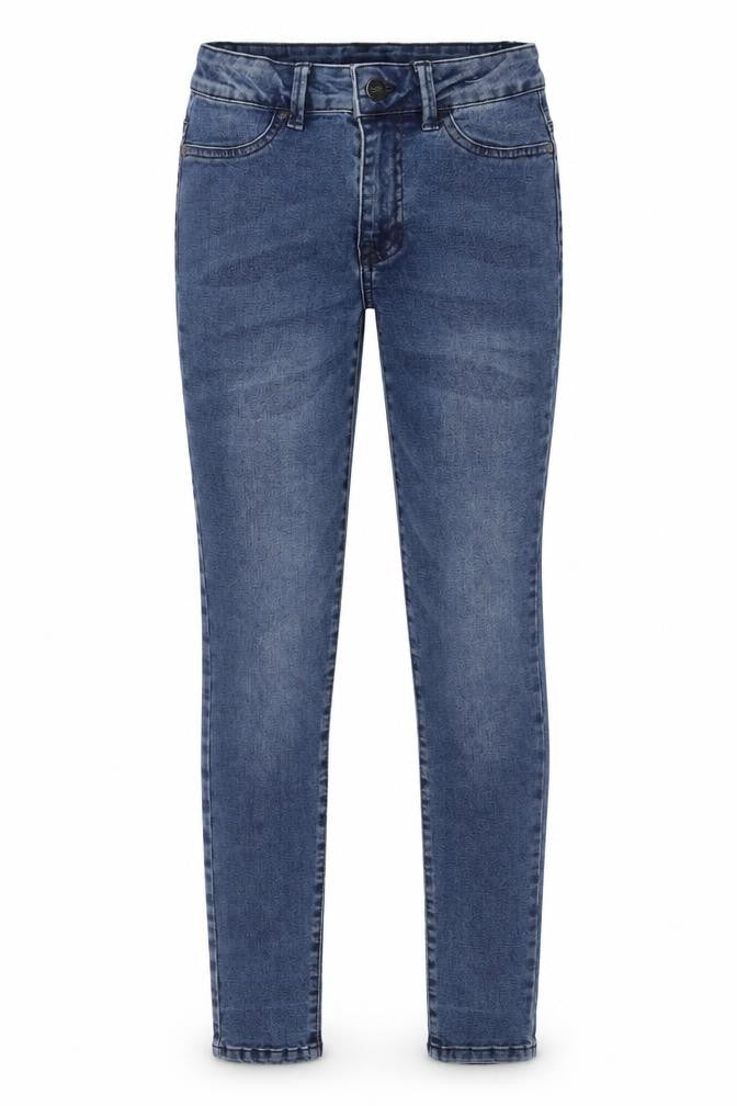 Saint Tropez Womens Blue Cotton Skinny Jeans Size XS L30 in Regular Button