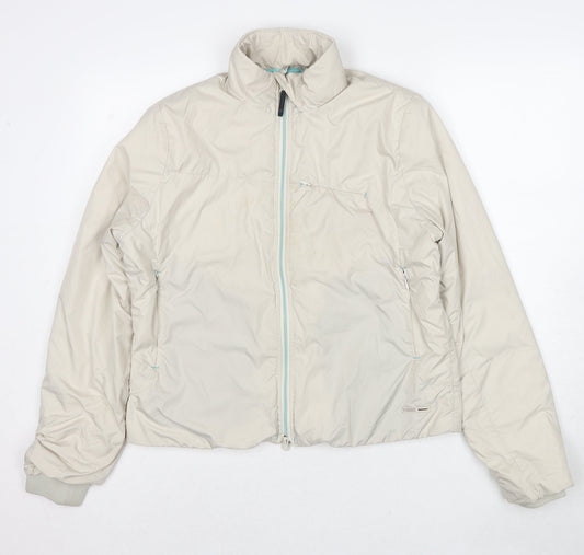 Merrell Womens Beige Jacket Size L Zip