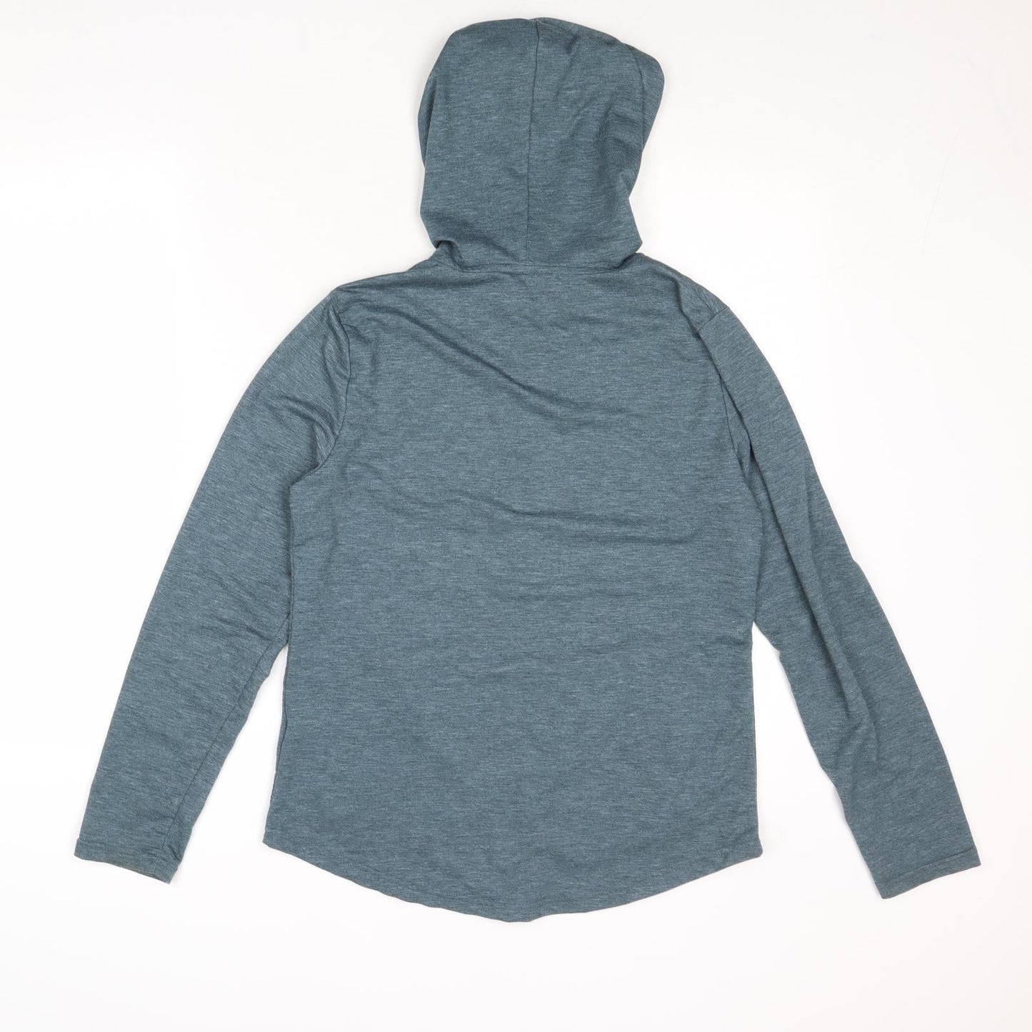 32 Degrees Womens Blue Polyester Full Zip Hoodie Size S Zip